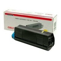 Original OKI Toner 42127405 gelb C5100 C5200 C5300 C5400 B-Ware
