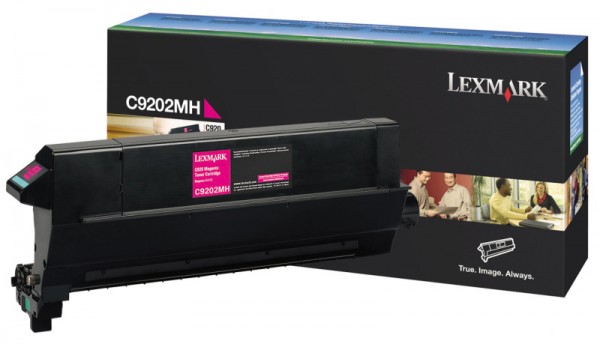 Original Lexmark Toner C9202MH magenta für C 920 Serie B-Ware