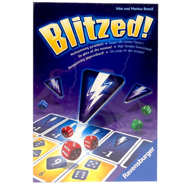 53169_Ravensburger_Spiel_Blitzed_265954_Kartenspiel_Würfelspiel_Gesellschaftsspiel_NEU_OVP