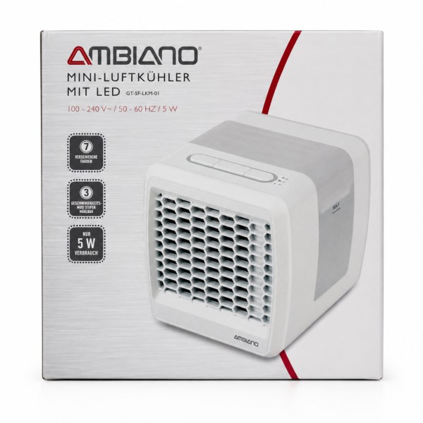64460_Ambiano_Mini-Luftkühler_mit_LED_–_5_W_–_3_Kühlstufen_–_650_ml_Wassertank