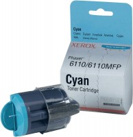 Original Xerox Toner 106R01271 cyan für Phaser 6110 B-Ware