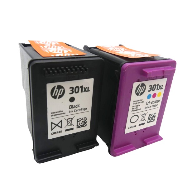 58437_Original_HP_Tinten_Patrone_301XL_SET_für_Deskjet_1000_1010_1050_2000_2050_3000_NEUE_Blister