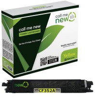 Callmenew Toner für HP CF352A gelb Color LaserJet Pro MFP M 170 176 177