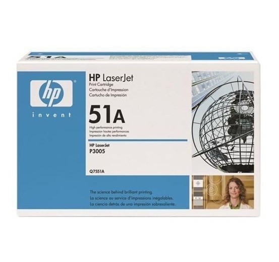 Original HP Toner 51A Q7551A LaserJet P3004 P3005 M3027 M3035