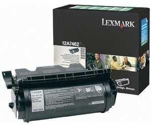Original Lexmark Toner 12A7612 schwarz für T 630 632 634