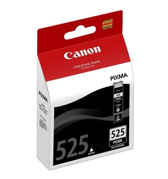 Original Canon Tinten Patrone PGI-525 schwarz für Pixma 4850 6550 5150 5250