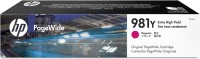 Original HP Tinte Patrone 981Y magenta für PageWide Enterprise Color 556 586 Blister