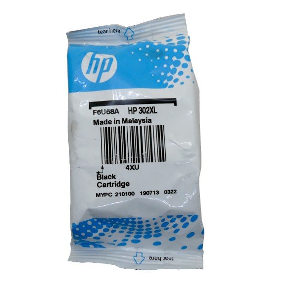 Original HP 302 XL Tinte Patronen schwarz DeskJet 1110 2130 3630 Blister