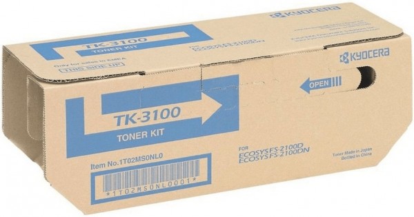 Original Kyocera Toner TK-3100 schwarz für FS 2100 4100 4200 4300 oV