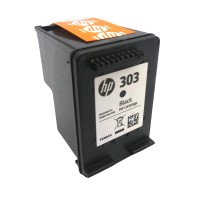 Original HP 303 Tinte Patrone schwarz Envy Photo 6230 7130 7830 NEUE Blister