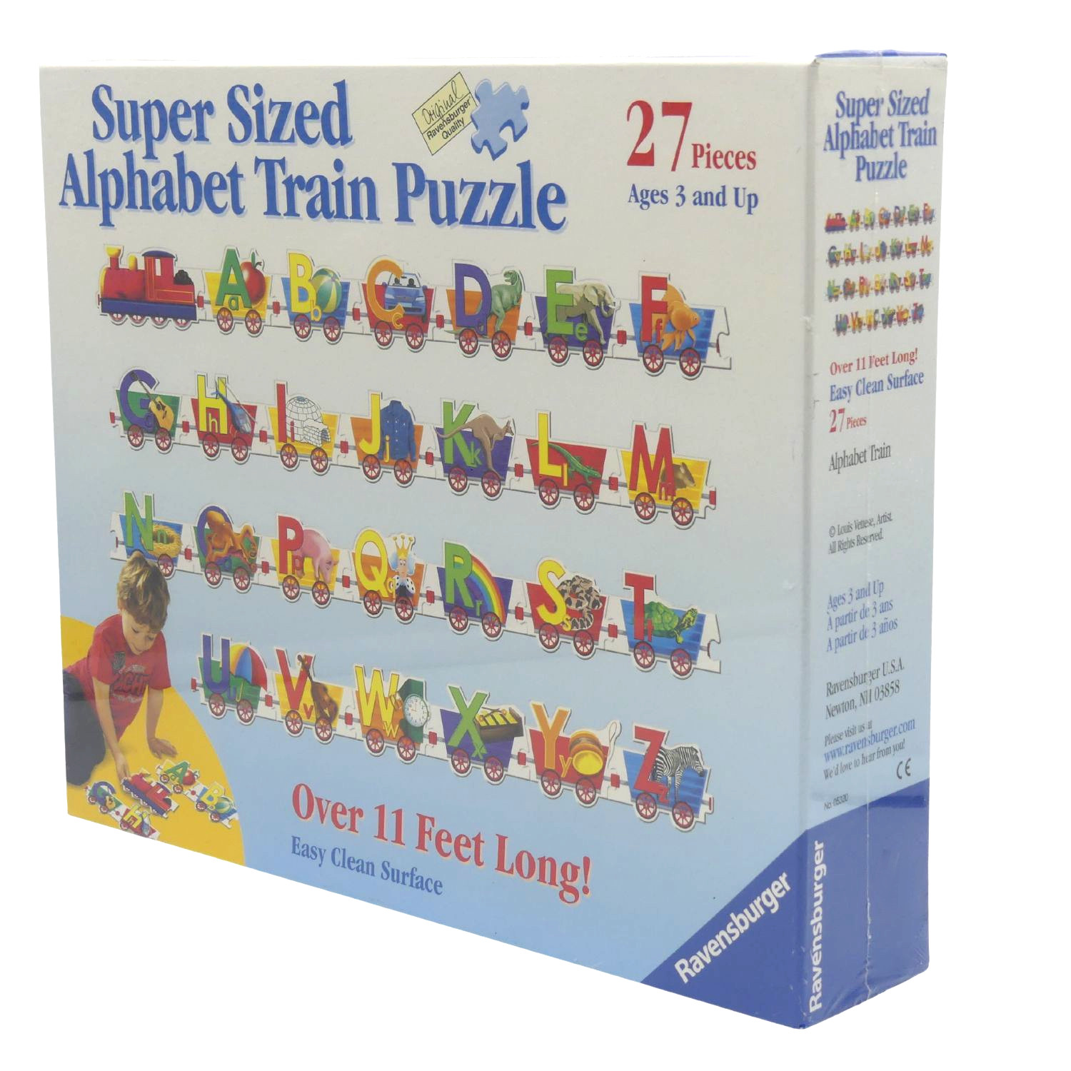 Alphabet train puzzle online