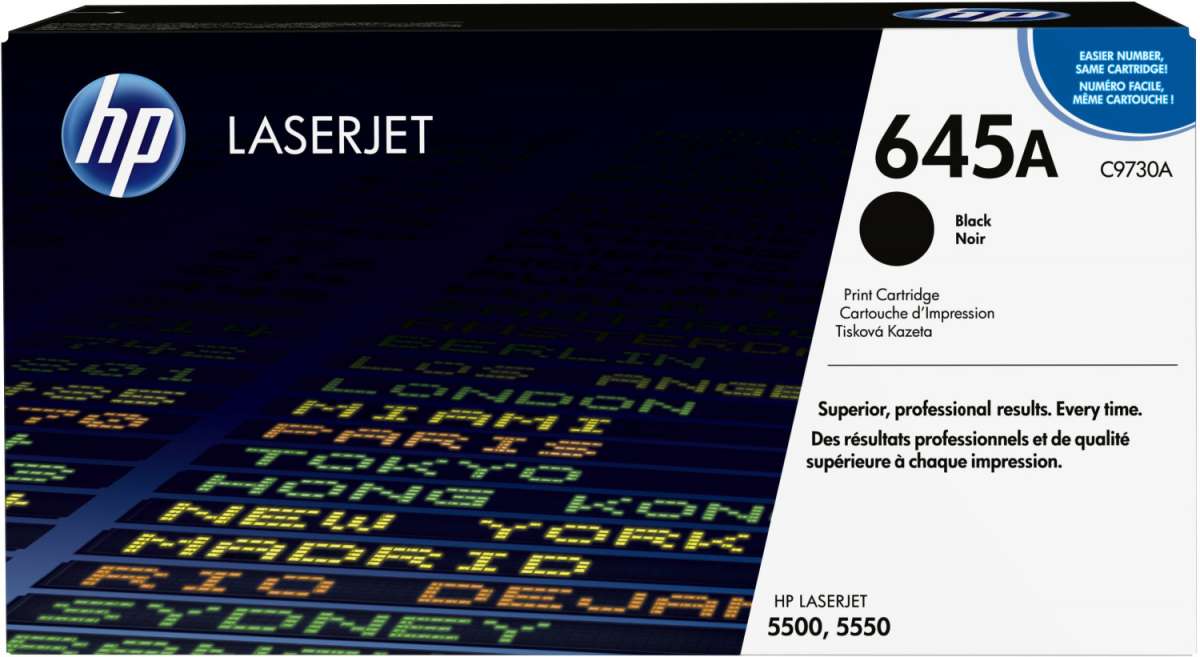 Original HP 645A Tonerkartusche Schwarz (C 9730 A