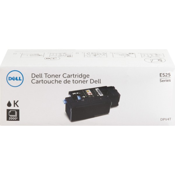 61368_Original_Dell_Toner_E525_(DPV4T)_BK_für_Dell_E525w_Drucker