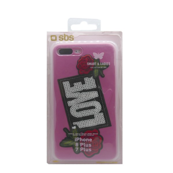 46980_SBS_Handyhülle_Cover_Patch_Lover_Apple_iPhone_8/7_Plus_Rosa