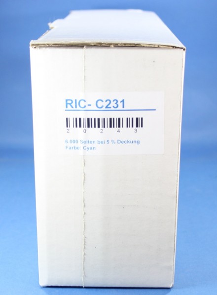 Ricoh 406480 (C231) CY Reman