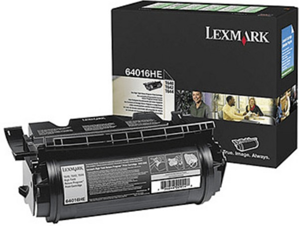 49575_Original_Lexmark_Toner_64016HE_schwarz_für_Optra_T_640_642_B-Ware