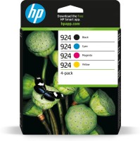Original HP 924 Tinte Multipack 6C3Z1NE 4-farbig Patronen für Officejet Pro 8122e 8124e 8125e 8132e 