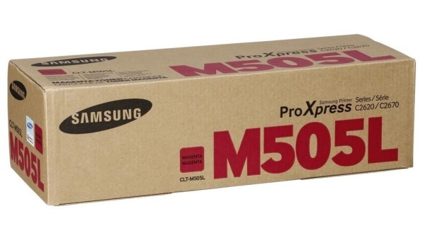 51304_Original_Samsung_Toner_CLT-M505L_magenta_für_C2620DW_C2670FW_B-Ware