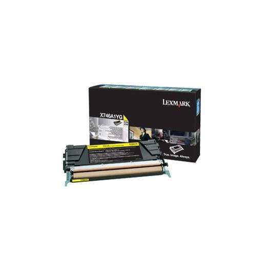 45775_Original_Lexmark_Toner_X746A1YG_gelb_für_X_746_748_B-Ware