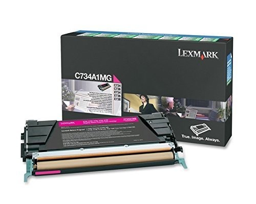 Original Lexmark Toner C734A1MG magenta C734 C736 X734 X736 X738 B-Ware