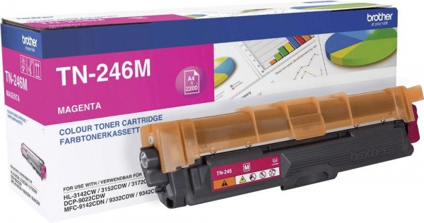 Original Brother Toner TN-246M DCP 9017 9022 HL 3142 3152 3172 oV