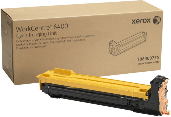 61227_Original_Xerox_Trommel_108R00775_cyan_für_WorkCentre_6400_B-Ware