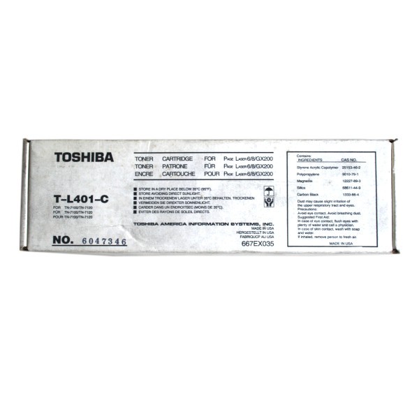 Original Toshiba Toner T-L401-C für TN 7100 7120 B-Ware