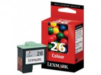 Original Lexmark Tintendruckkopfpatrone 26 farbig für X 1100 1150 2250