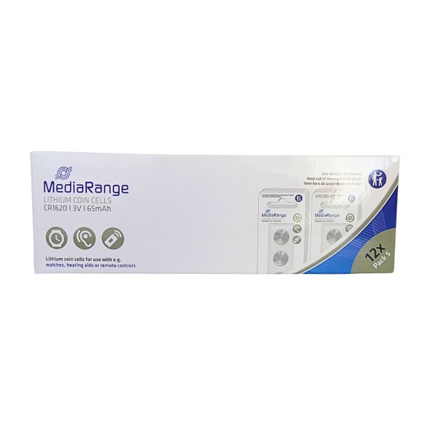 61684_12x5_MediaRange_Lilthium_Knopfzelle_Batterien_CR1620_3V