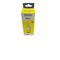 Original Epson Tinten Patrone T664 yellow für EcoTank 100 200 25 2500 2600 3600 4500 4550 AG