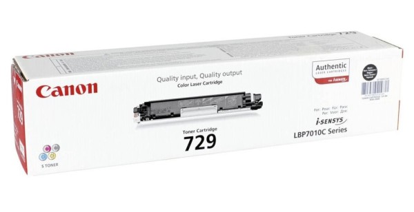49539_Original_Canon_Toner_729BK_für_i-SENSYS_LBP_7000_7010_7018_Neutrale_Schachtel