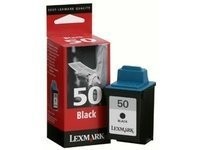 Original Lexmark Tintendruckkopfpatrone 50 schwarz für Z 22 32 705