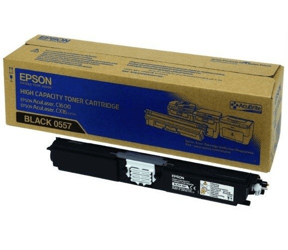 Original Epson Toner C13S050557 schwarz für Aculaser C1600 B-Ware