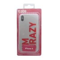 SBS Handyhülle Cover Apple Iphone XS/X I`m Crazy transparent
