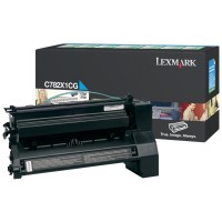 Original Lexmark Toner C782X1CG cyan für C 782 X782 B-Ware