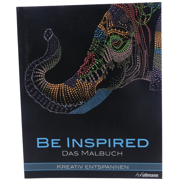59201_Kreativ_entspannen:_Be_inspired_Taschenbuch_kartoniert_Zeichennen_Malbuch_Enspannung_ullmann_NEU