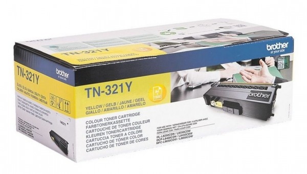 Original Brother Toner TN-321Y gelb für HL L8250 L8350 MFC-L 8600 oV