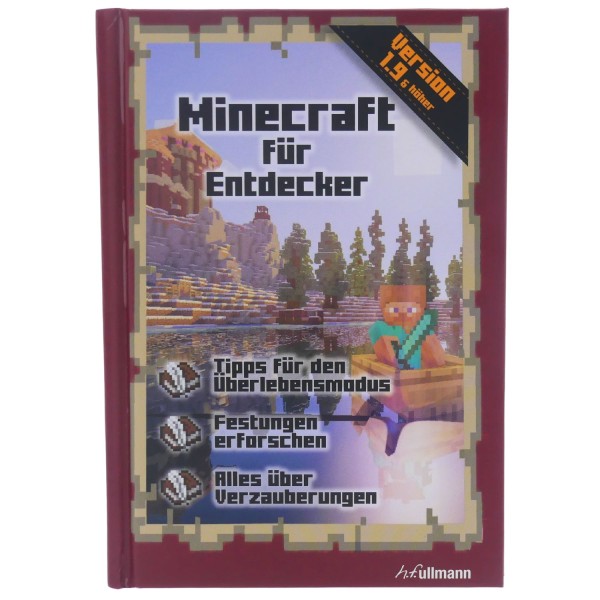 59033_Minecraft_für_Entdecker:_Ein_inoffizieller_Guide_Version_19_Buch_gebunden_ullmann_NEU