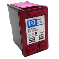 Original HP Tintendruckkopfpatrone 58 photo für Deskjet 5500 Photosmart 7150 7350 NEUE Blister