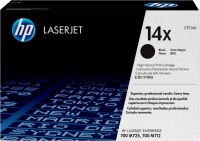 Original HP Toner CF214X schwarz für LaserJet Managed MFP M 725 dnm, 725 zm - neu umverpackt