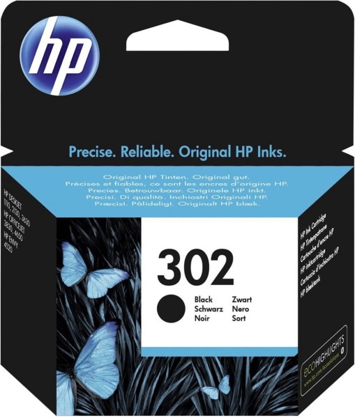 44181_Original_HP_Tintendruckkopfpatrone_302_schwarz_für_Deskjet_1110_2130_3630_3830_AG