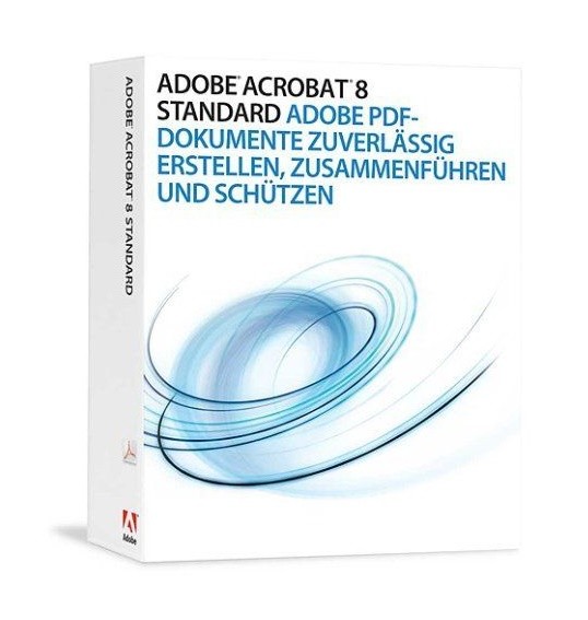 Adobe Acrobat 8 Standard Deutsch inkl. DVD