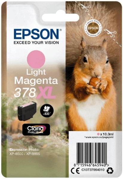 51226_Original_Epson_Tinte_Patrone_378XL_magentahell_für_Expression_Photo_XP_8000_8005_8500_8600