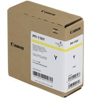 Original Canon Tintenpatrone PFI-110y gelb für imagePROGRAF Pro 2000 4000 AG