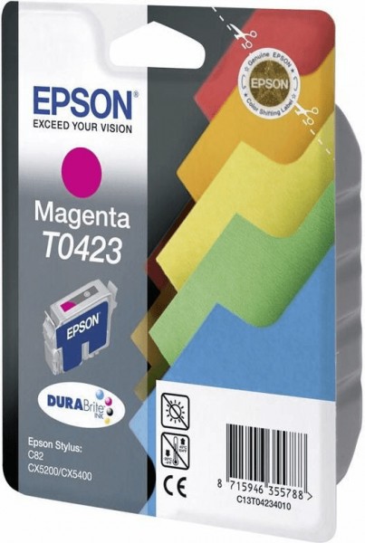 Original Epson Tinten Patrone T0423 magenta für Stylus 82 5100 5200 5300 5400