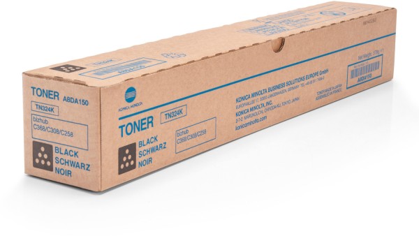 45126_Original_Konica_Minolta_Toner_TN-324K_für_Bizhub_C_258_308_368_Neutrale_Schachtel