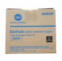 Original Konica Minolta Toner TNP-49K schwarz für Bizhub C 3351 3851