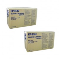 2x Original Epson Toner S051016 schwarz für EPL 5600 N1200