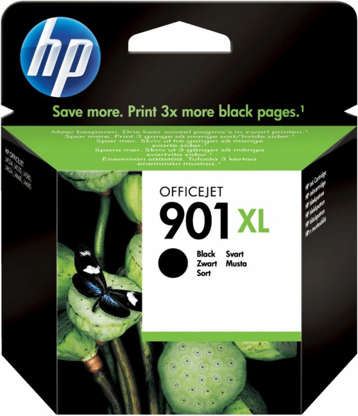 Original HP 901XL Tinte Patronen schwarz OFFICEJET 4500 J4524 J4535 J4540 MHD