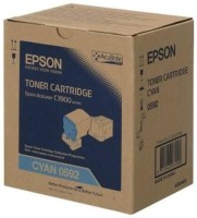 Original Epson Toner C13S050592 cyan für Aculaser C 3900 CX 37 B-Ware